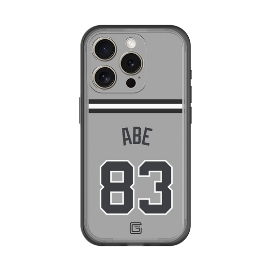 スリムプロテクションプレミアムケース［ 読売ジャイアンツ - #83 ABE - ビジター ］