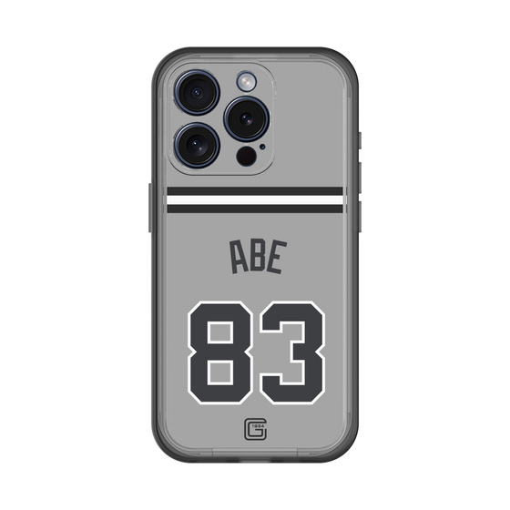 スリムプロテクションプレミアムケース［ 読売ジャイアンツ - #83 ABE - ビジター ］