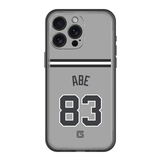 スリムプロテクションプレミアムケース［ 読売ジャイアンツ - #83 ABE - ビジター ］