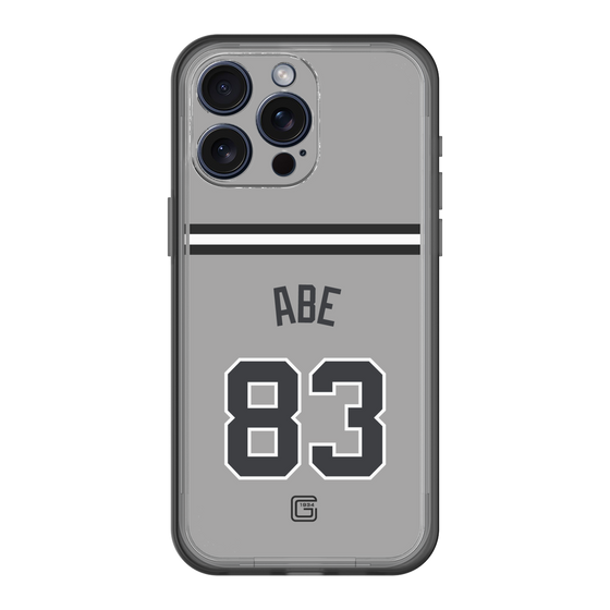 スリムプロテクションプレミアムケース［ 読売ジャイアンツ - #83 ABE - ビジター ］