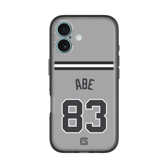 スリムプロテクションプレミアムケース［ 読売ジャイアンツ - #83 ABE - ビジター ］