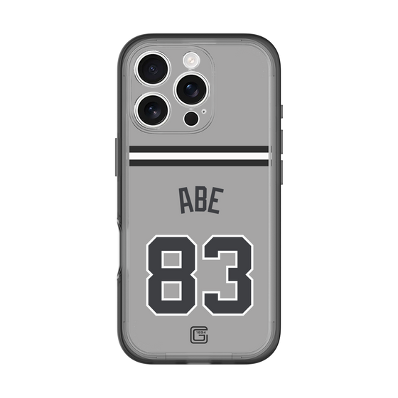 スリムプロテクションプレミアムケース［ 読売ジャイアンツ - #83 ABE - ビジター ］