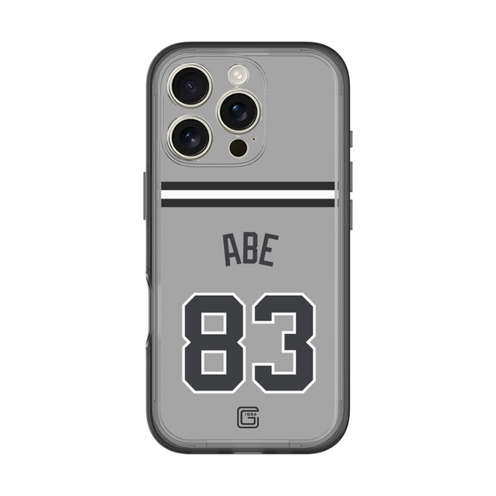 スリムプロテクションプレミアムケース［ 読売ジャイアンツ - #83 ABE - ビジター ］