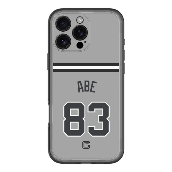 スリムプロテクションプレミアムケース［ 読売ジャイアンツ - #83 ABE - ビジター ］