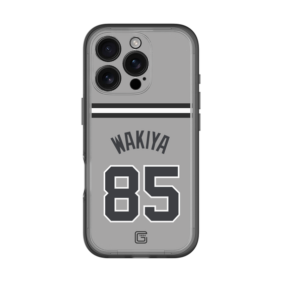 スリムプロテクションプレミアムケース［ 読売ジャイアンツ - #85 WAKIYA - ビジター ］