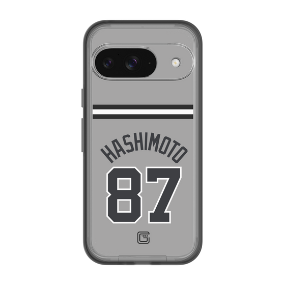 スリムプロテクションプレミアムケース［ 読売ジャイアンツ - #87 HASHIMOTO - ビジター ］