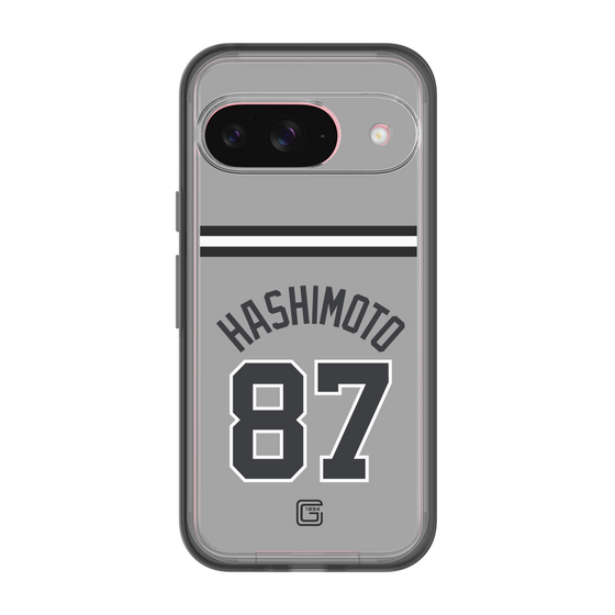 スリムプロテクションプレミアムケース［ 読売ジャイアンツ - #87 HASHIMOTO - ビジター ］