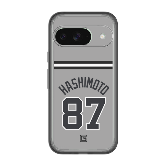 スリムプロテクションプレミアムケース［ 読売ジャイアンツ - #87 HASHIMOTO - ビジター ］