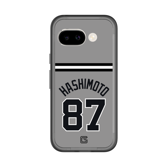スリムプロテクションプレミアムケース［ 読売ジャイアンツ - #87 HASHIMOTO - ビジター ］