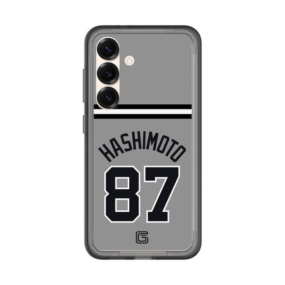 スリムプロテクションプレミアムケース［ 読売ジャイアンツ - #87 HASHIMOTO - ビジター ］