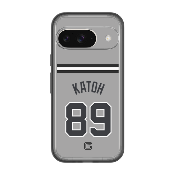 スリムプロテクションプレミアムケース［ 読売ジャイアンツ - #89 KATOH - ビジター ］