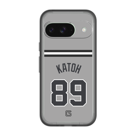 スリムプロテクションプレミアムケース［ 読売ジャイアンツ - #89 KATOH - ビジター ］