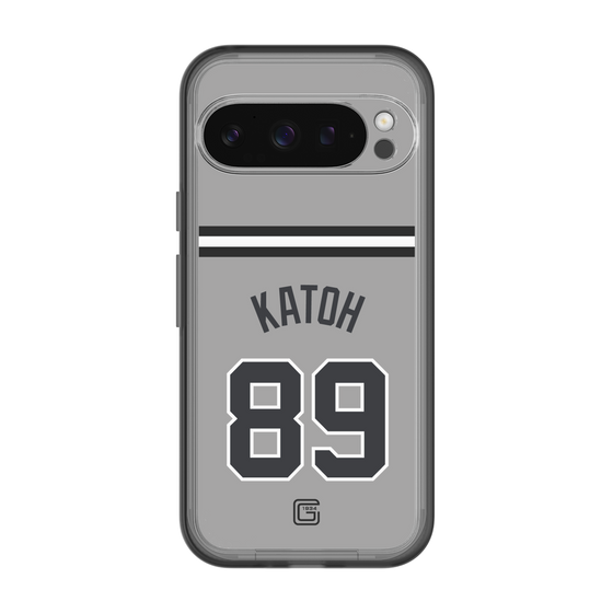 スリムプロテクションプレミアムケース［ 読売ジャイアンツ - #89 KATOH - ビジター ］