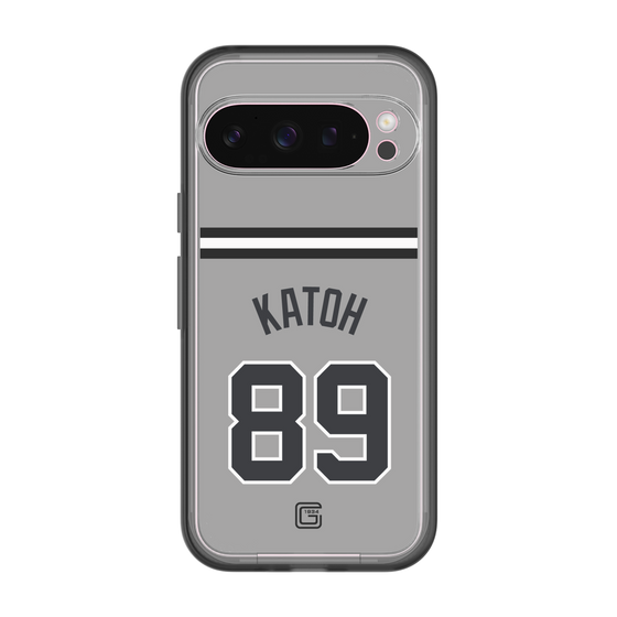 スリムプロテクションプレミアムケース［ 読売ジャイアンツ - #89 KATOH - ビジター ］
