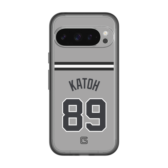 スリムプロテクションプレミアムケース［ 読売ジャイアンツ - #89 KATOH - ビジター ］
