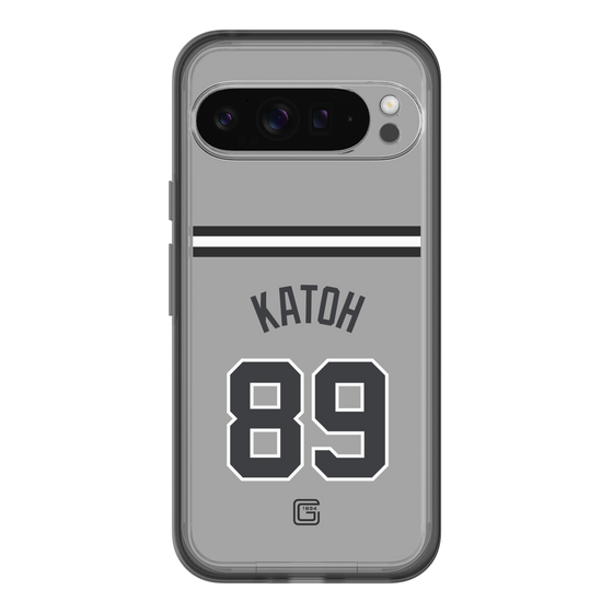 スリムプロテクションプレミアムケース［ 読売ジャイアンツ - #89 KATOH - ビジター ］