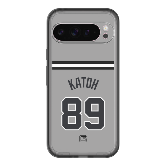 スリムプロテクションプレミアムケース［ 読売ジャイアンツ - #89 KATOH - ビジター ］
