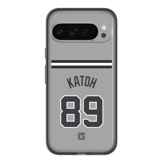 スリムプロテクションプレミアムケース［ 読売ジャイアンツ - #89 KATOH - ビジター ］