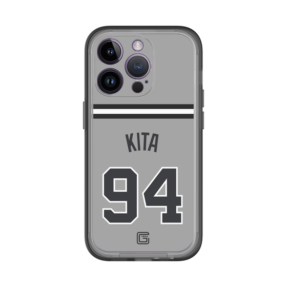 スリムプロテクションプレミアムケース［ 読売ジャイアンツ - #94 KITA - ビジター ］