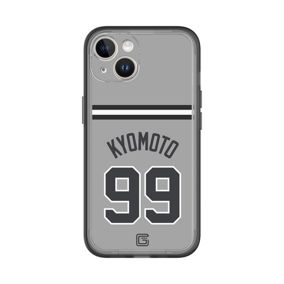 スリムプロテクションプレミアムケース［ 読売ジャイアンツ - #99 KYOMOTO - ビジター ］