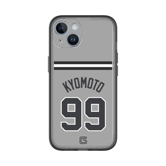 スリムプロテクションプレミアムケース［ 読売ジャイアンツ - #99 KYOMOTO - ビジター ］