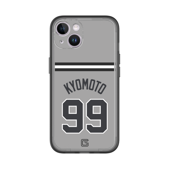 スリムプロテクションプレミアムケース［ 読売ジャイアンツ - #99 KYOMOTO - ビジター ］