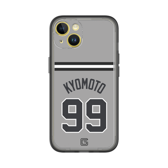 スリムプロテクションプレミアムケース［ 読売ジャイアンツ - #99 KYOMOTO - ビジター ］
