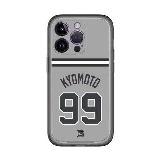 スリムプロテクションプレミアムケース［ 読売ジャイアンツ - #99 KYOMOTO - ビジター ］