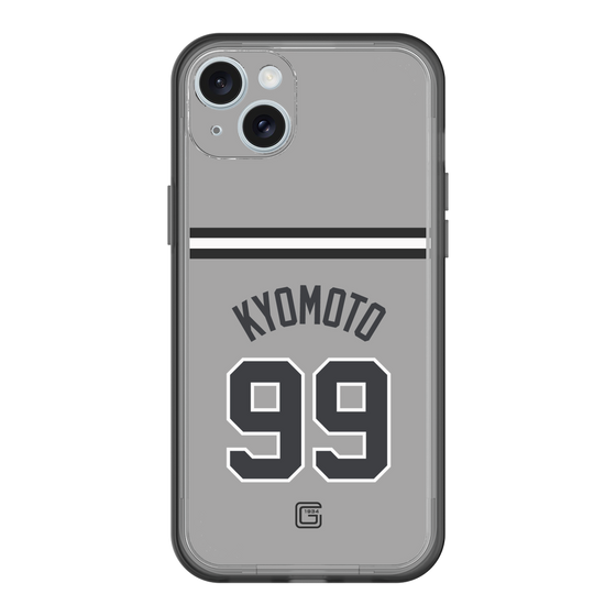 スリムプロテクションプレミアムケース［ 読売ジャイアンツ - #99 KYOMOTO - ビジター ］
