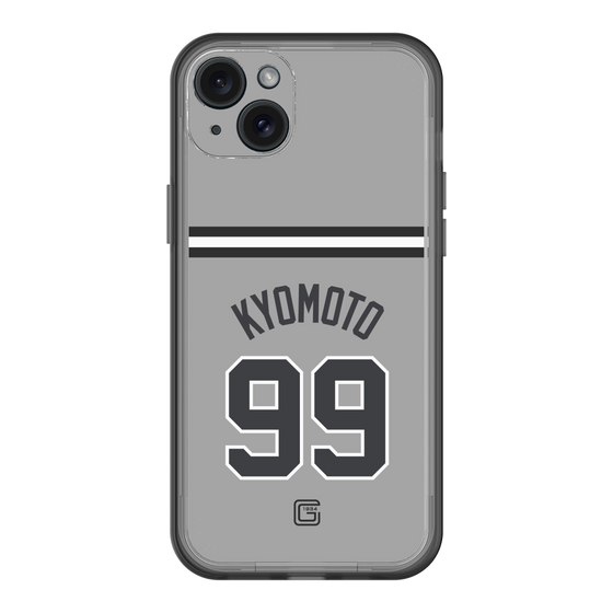 スリムプロテクションプレミアムケース［ 読売ジャイアンツ - #99 KYOMOTO - ビジター ］