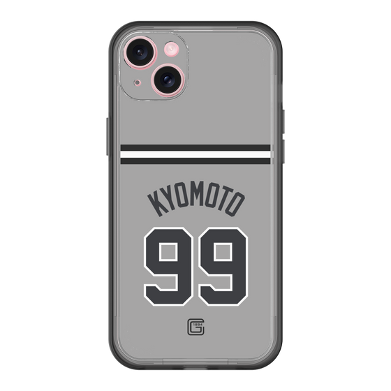スリムプロテクションプレミアムケース［ 読売ジャイアンツ - #99 KYOMOTO - ビジター ］