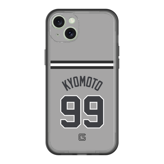 スリムプロテクションプレミアムケース［ 読売ジャイアンツ - #99 KYOMOTO - ビジター ］