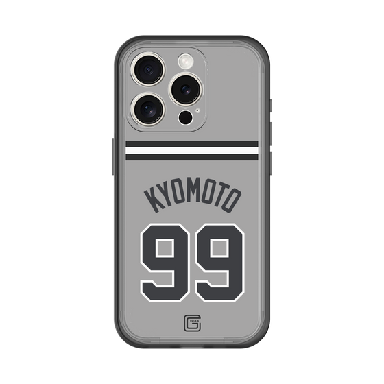 スリムプロテクションプレミアムケース［ 読売ジャイアンツ - #99 KYOMOTO - ビジター ］
