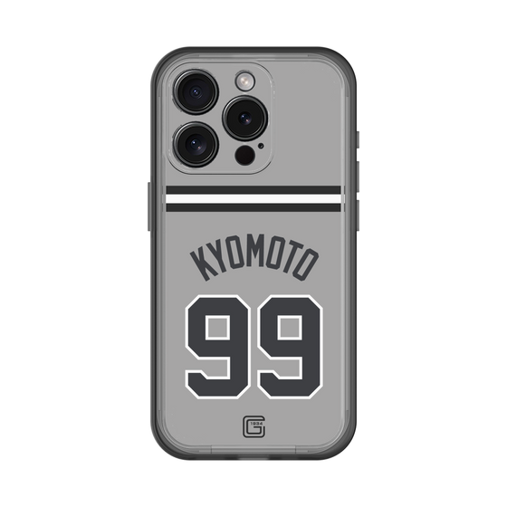 スリムプロテクションプレミアムケース［ 読売ジャイアンツ - #99 KYOMOTO - ビジター ］
