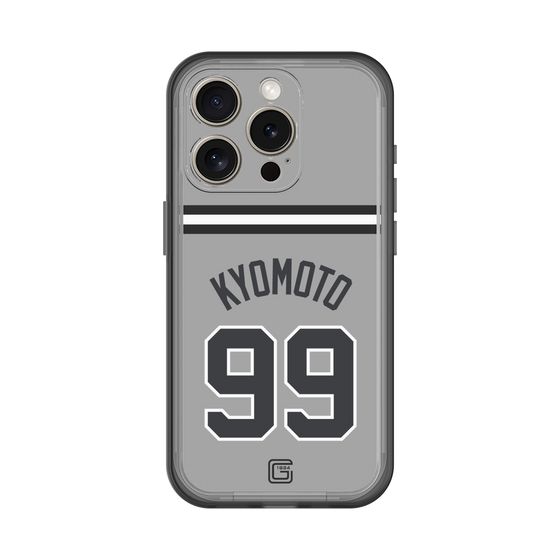 スリムプロテクションプレミアムケース［ 読売ジャイアンツ - #99 KYOMOTO - ビジター ］