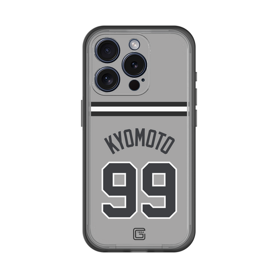 スリムプロテクションプレミアムケース［ 読売ジャイアンツ - #99 KYOMOTO - ビジター ］