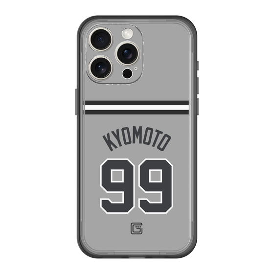 スリムプロテクションプレミアムケース［ 読売ジャイアンツ - #99 KYOMOTO - ビジター ］