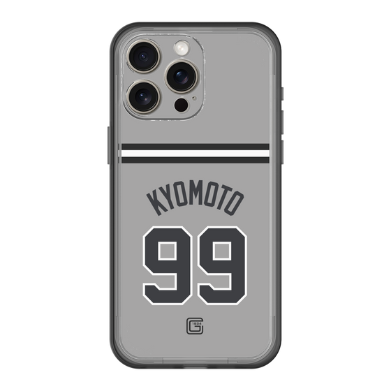 スリムプロテクションプレミアムケース［ 読売ジャイアンツ - #99 KYOMOTO - ビジター ］