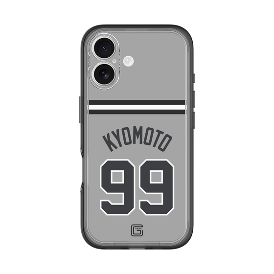 スリムプロテクションプレミアムケース［ 読売ジャイアンツ - #99 KYOMOTO - ビジター ］
