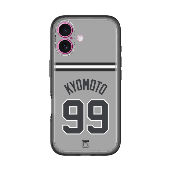 スリムプロテクションプレミアムケース［ 読売ジャイアンツ - #99 KYOMOTO - ビジター ］