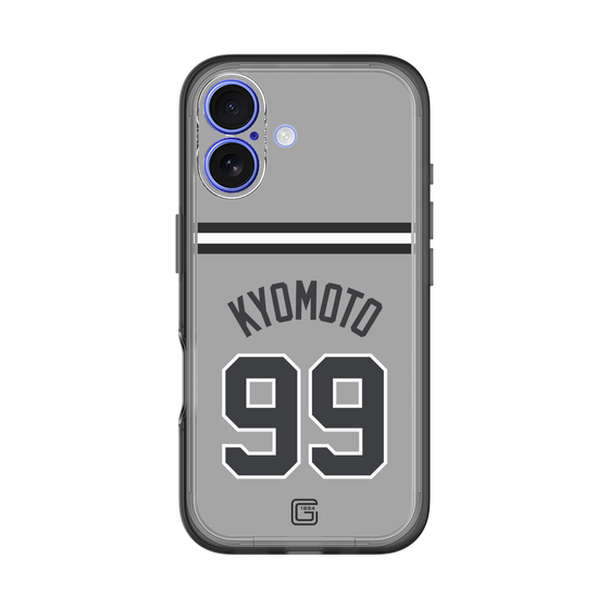 スリムプロテクションプレミアムケース［ 読売ジャイアンツ - #99 KYOMOTO - ビジター ］