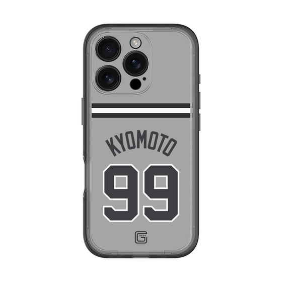 スリムプロテクションプレミアムケース［ 読売ジャイアンツ - #99 KYOMOTO - ビジター ］