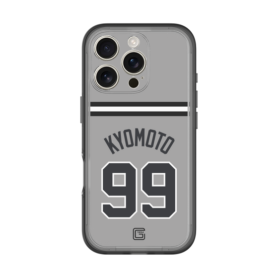 スリムプロテクションプレミアムケース［ 読売ジャイアンツ - #99 KYOMOTO - ビジター ］