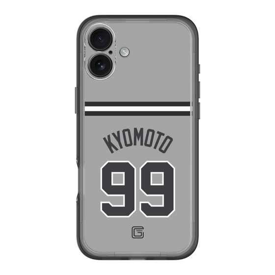 スリムプロテクションプレミアムケース［ 読売ジャイアンツ - #99 KYOMOTO - ビジター ］