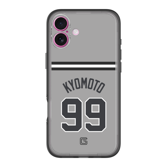 スリムプロテクションプレミアムケース［ 読売ジャイアンツ - #99 KYOMOTO - ビジター ］