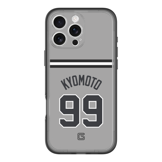 スリムプロテクションプレミアムケース［ 読売ジャイアンツ - #99 KYOMOTO - ビジター ］