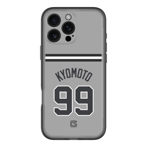 スリムプロテクションプレミアムケース［ 読売ジャイアンツ - #99 KYOMOTO - ビジター ］