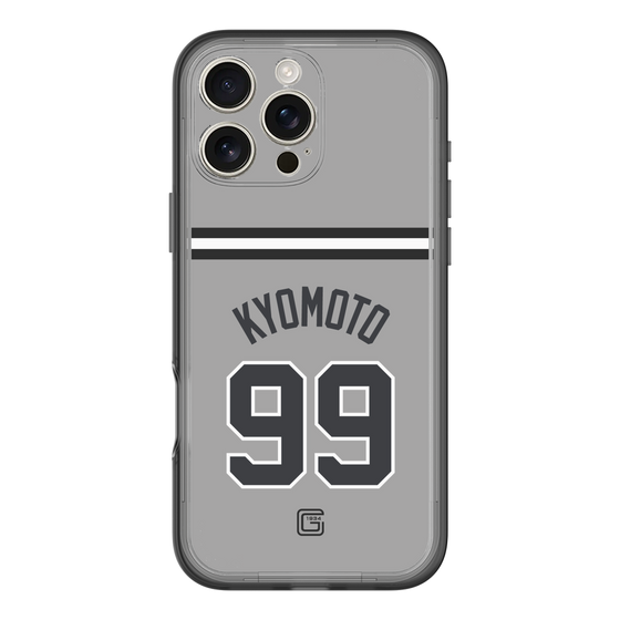 スリムプロテクションプレミアムケース［ 読売ジャイアンツ - #99 KYOMOTO - ビジター ］