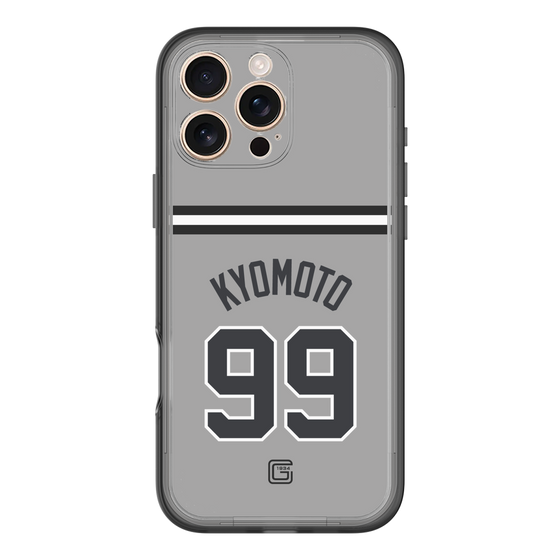 スリムプロテクションプレミアムケース［ 読売ジャイアンツ - #99 KYOMOTO - ビジター ］