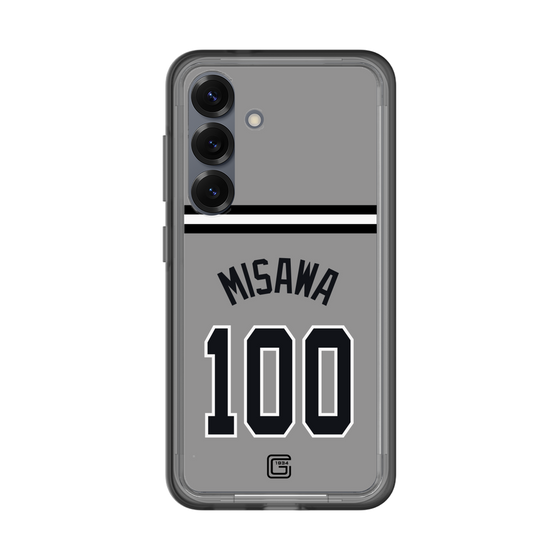 スリムプロテクションプレミアムケース［ 読売ジャイアンツ - #100 MISAWA - ビジター ］